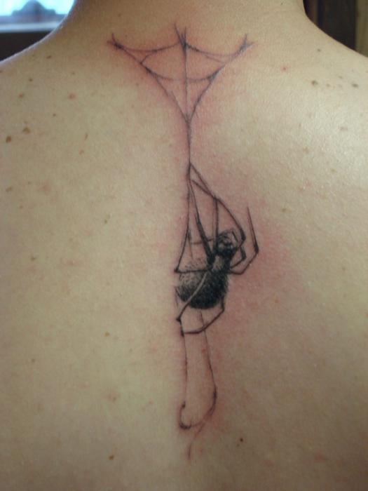 pók tetoválás 